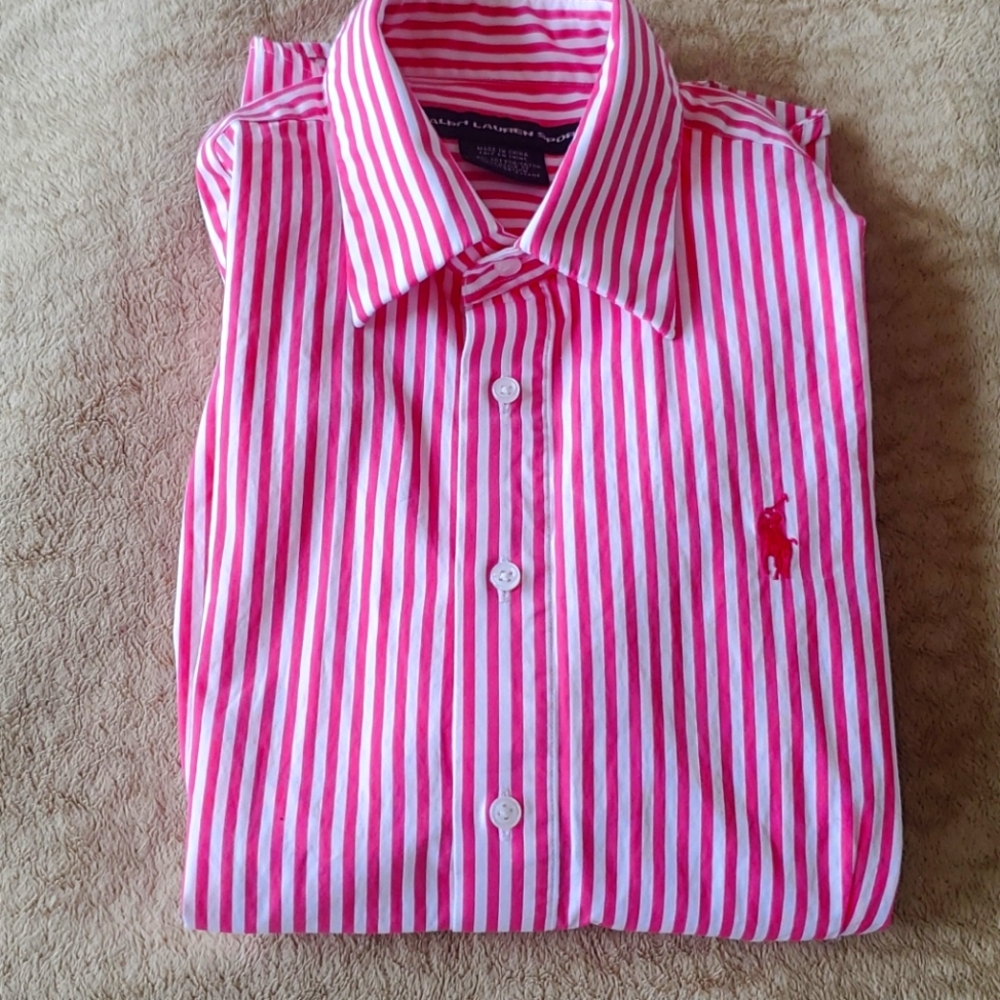 Ralph Lauren Sport Short Sleeve Button Down Shirt